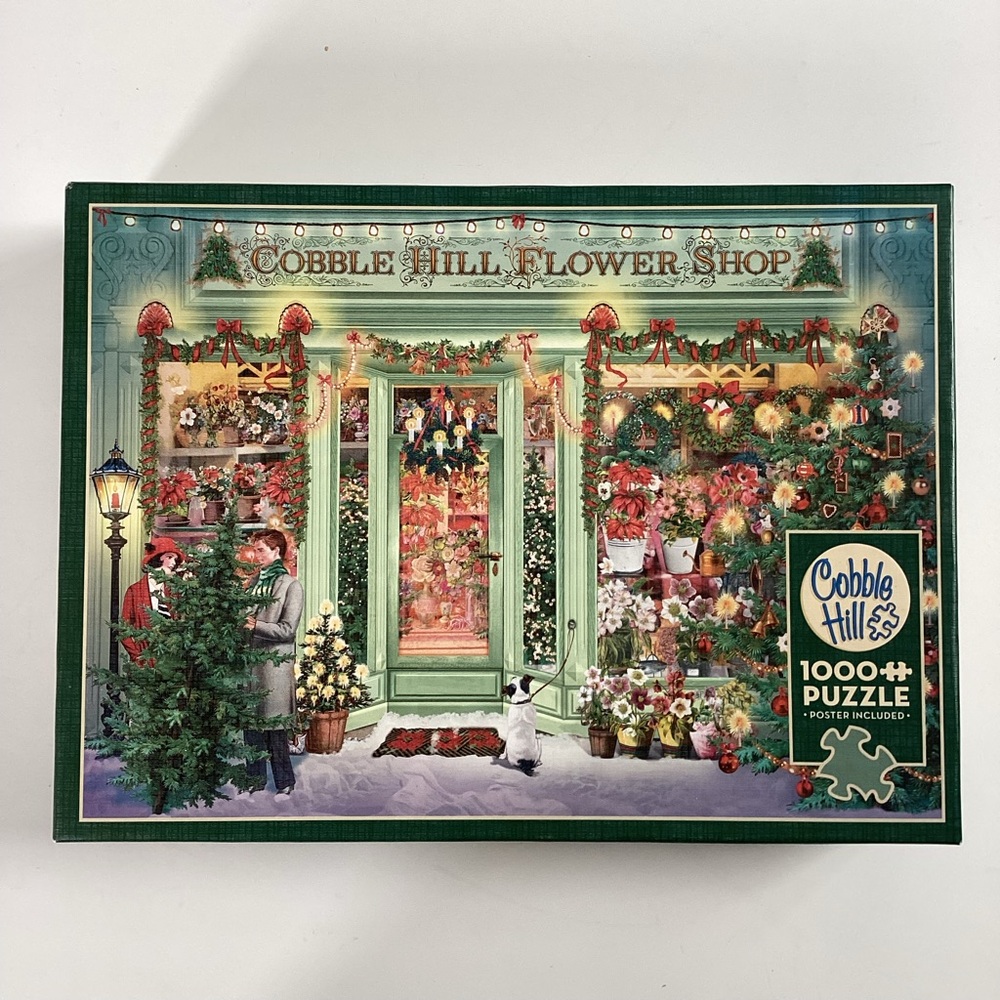 Cobble Hill Christmas flower shop puzzle (shelf 2)